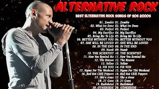 Evanescence, Nirvana, Coldplay, Linkin Park, 3 Door Down, Creed 🎶 Best Alternative Rock of 90s 2000s