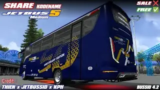 SHARE‼️KODENAME JBHD ROMBAK JB5 MEDIUM // DETAIL & RINGAN ||THIEN x JETBUSSID x KPH || BUSSID 4.2