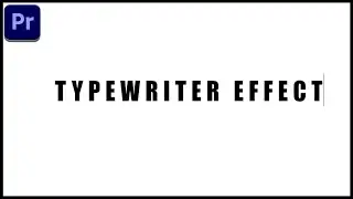 Typewriter Effect in Premiere Pro 2021(mu KINYARWANDA)