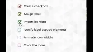 Checkbox animation
