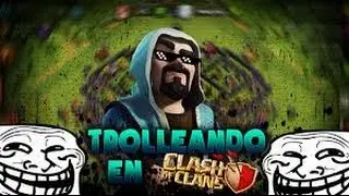 Trolleo a un clan italiano #clash of clans