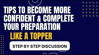 Step By Step Guide To Prepare Any Subject | CSIR NET | GATE | JEST | TIFR Exams
