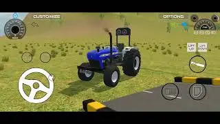 Tractor driving game in India || Best Indian tractor game|| Indian tractor driving simulator2024