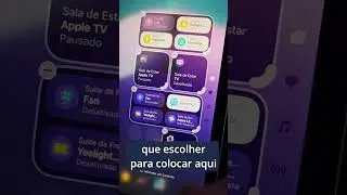 Control Center ficou chique no #iPadOS18 e no #iOS18 #wwdc24 #homekit