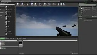 Zombie FPS   Unreal Editor - Testing Gun Fire