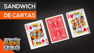 El mejor TRUCO de MAGIA con CARTAS | Los Sandwiches | Aprender Magia Gratis