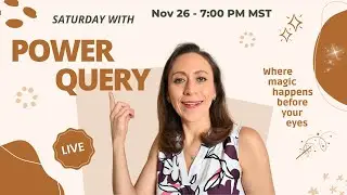My Approach To The Convert Range of Values to a List Challenge - Saturday With Power Query