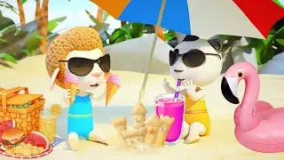 Verão, Mar, Praia, Jogos! | Desenho Animado | Dolly e Amigos 3D - Brasil