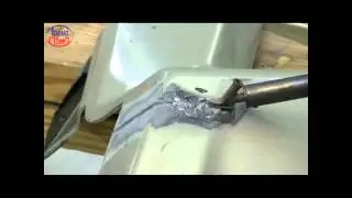 Ремонт пластикового обтекателя на мотоцикл