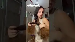 Thickest hair in the world 