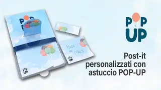 Post-it con astuccio Pop-Up- Produzione diretta Proramillenote