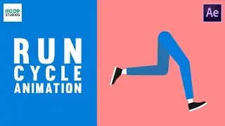 Run Cycle Animation in After Effects | After Effects Tutorial | No Plugins