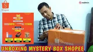 UNBOXING PRODUK SHOPEE 1.1 NEW YEAR SALE | DISKON S/D 90%