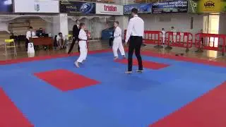 2018.11.11 КУ WKC г. Днепр | кумитэ 8-9 лет | САМОЙЛОВ ДЕНИС | 3 поединок