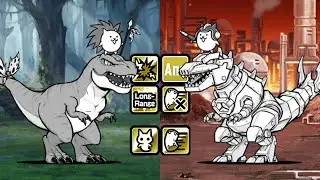 Enter New Dynamites Uber: Dinosaurus Cat!! (13.6 Update) [The Battle Cats]