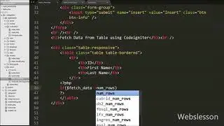 7   Codeigniter Tutorials   Select or Fetch Data from Mysql Database HD