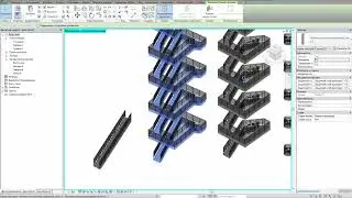 Stairs volume from Instance. Объём лестницы в Navisworks.