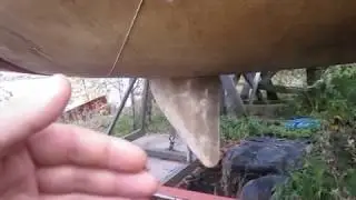 Шверт и ложементы на яхте