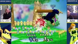 Sledj (Donkey Kong) vs. Irish (Zelda)