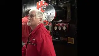 Two Stroke Diesel Engine on the Museum Ship Cap San Diego