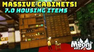 FFXIV: Massive Cabinets & Slovenly Chair - 7.0 Housing