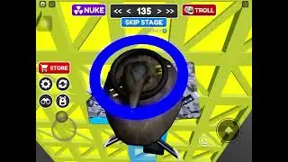 Roblox: The Nearly Impossible Obby (Stage 1 - 221)