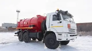 Видео-обзор вакуумного агрегата АКН-10 КАМАЗ 43118 новой модели