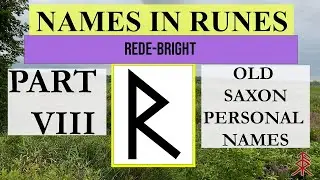 Old Saxon Personal Names Part 8 (Nîðhard - Reganuuîh)