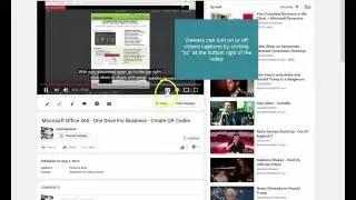 YouTube   Create Closed Captions with Transcribe and Auto Sync