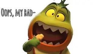 The Bad Guys but it's every time Piranha farts