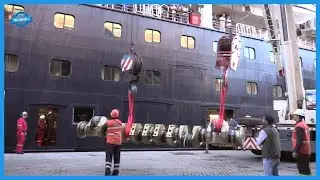 How To Replace Large Crankshaft For Cruise Ship. Dry-dock Process & Largest Piston Overhaul Process