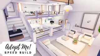 Luxury Apartment Floor 3 ( Part 1) Speed Build 🐚 Roblox Adopt Me!