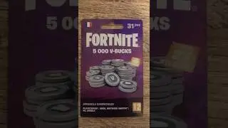 J’OFFRE 5000 VBUCKS #Shorts #Fortnitevbucks