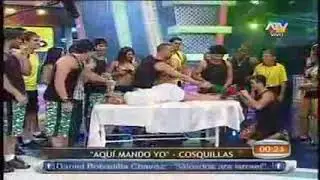 unknown foreign gameshow tickling