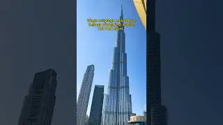 Burj Khalifa - najwyższy budynek na świecie #shorts #burjkhalifa #dubaicity #dubai #skyscraper