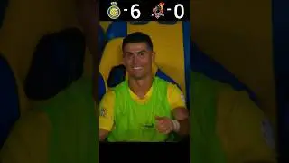 Al Nassr vs Al Wehda Match Highlights | Ronaldo Crazy Hat-Trick #youtube #shorts #football