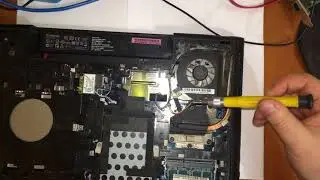 LENOVO G500 чистка от пыли