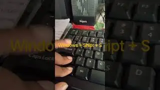 Screen shot Keyboard shortcut 