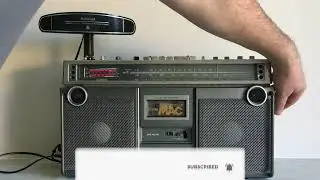 NATIONAL RQ-4370 FM/AM Stereo Radio Cassette Recorder