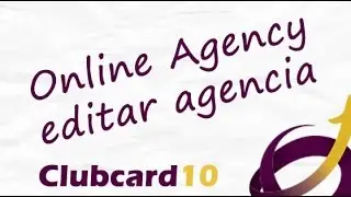 Editar mi Agencia Online clubcard10