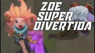 MECÂNICA TOTALMENTE DIFERENCIADA - REVELADA A NOVA CAMPEÃ ZOE DE LEAGUE OF LEGENDS