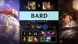 Bard Support vs Rell - EUW Challenger Patch 25.13