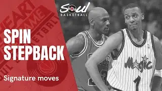 Spin Stepback | PENNY HARDAWAY | Basketball signature moves