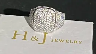 ICED OUT RING:925 H&J Pave Ring Review
