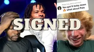 LilManJ is LilBaby Distant BROTHER 2022 ( Cap Freestyle Music Video) (REACTION)