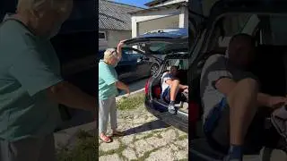 Зять в багажнику