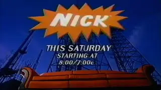 1995 Nickelodeon Commercials 07/17/1995