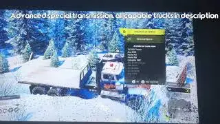 Advanced special gearbox location and all capable trucks