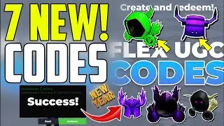 ⚠️UPDATE!!⚠️ ALL WORKING CODES FOR FLEX UGC IN 2025 - ROBLOX FLEX UGC CODES