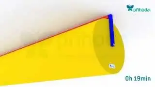 Fabric ducting   Mounting instruction   Installation 3A+7H   PRIHODA